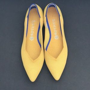 Rothy’s The Point Shoe in Marigold - Size 10.5